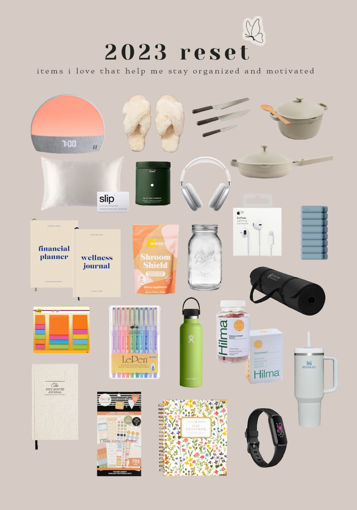 so many items I love and use daily for keeping organized & motivated

#LTKunder100 #LTKfit #LTKmens