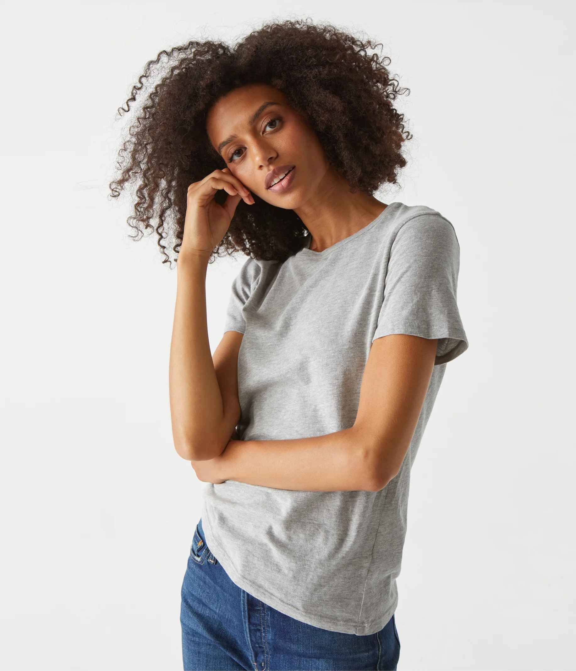 Variant options: Colleen Crew Neck Tee | MichaelStars.com