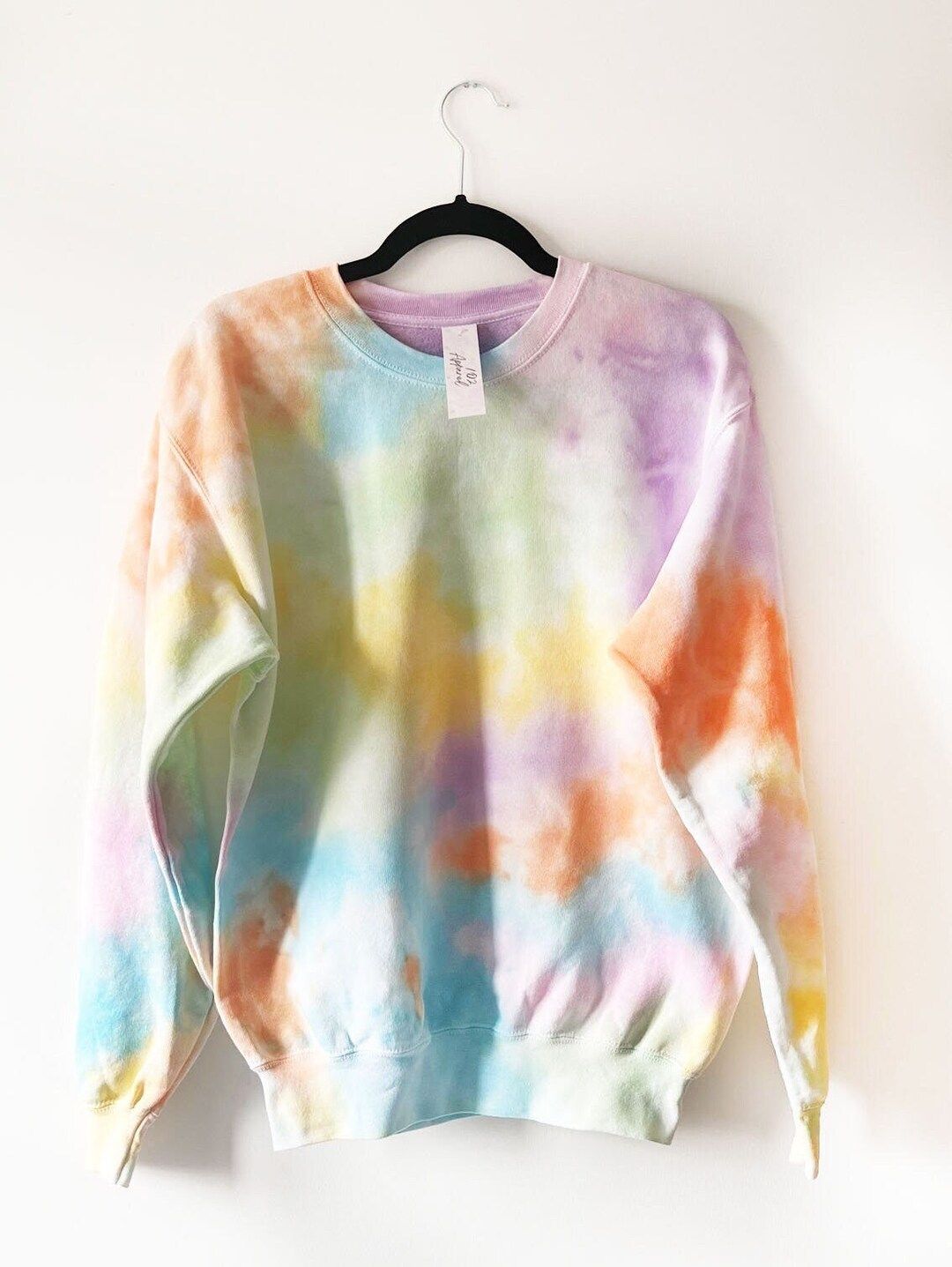 Rainbow Tie Dye Sweatshirt Tie Dye Custom Sweatshirt Unique - Etsy | Etsy (US)