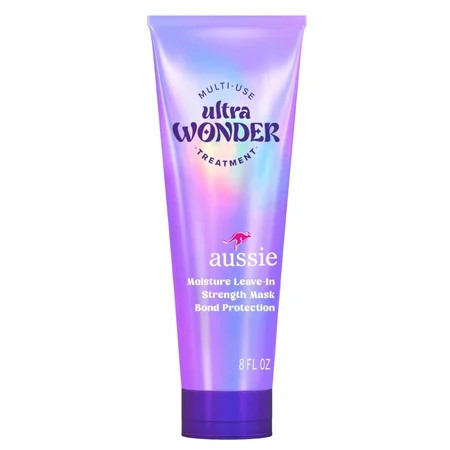 Aussie Ultra Wonder Treatment All-in-1 Leave In Conditioner, Hair Mask and Pre-Wash, 8oz | Walmart (US)