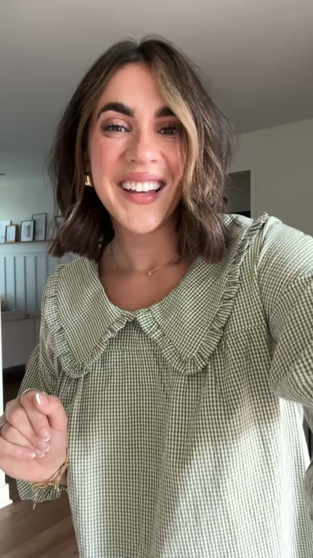 This little babydoll dress is adorable! I know it's not everyone's style but I'm obsessed with the green color and checkered pattern. I'm in a size L and it's under $30! Perfect for teacher outfit, fall family photos, fall event, etc! I'm obsessed!! Comes in tons of colors too. 

Fall dresses, gingham, Amazon fashion, Amazon finds 

#LTKSeasonal #LTKStyleTip #LTKFindsUnder50