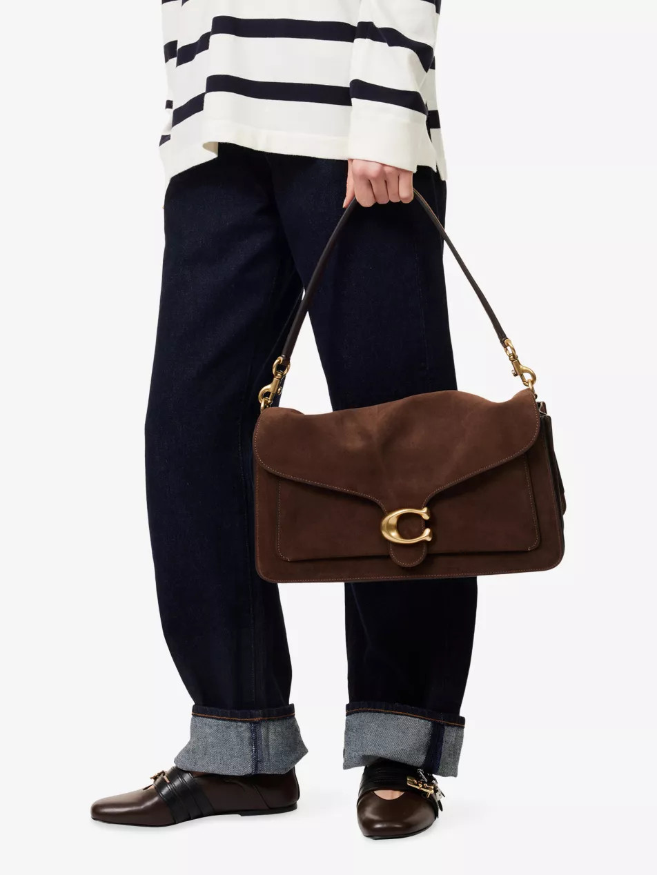 Tabby 36 Suede Shoulder Bag | Selfridges