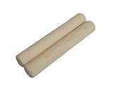 Handmade Wood Rolling Pin Bolillo | 8" rolling pins set of 2 | Tortillas Dough Dumplings PotStickers | Amazon (US)