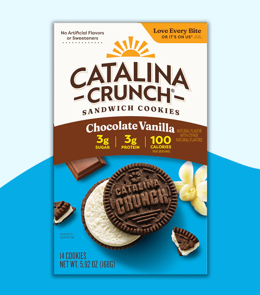 Chocolate Vanilla Cookies | Catalina Crunch | Catalina Crunch
