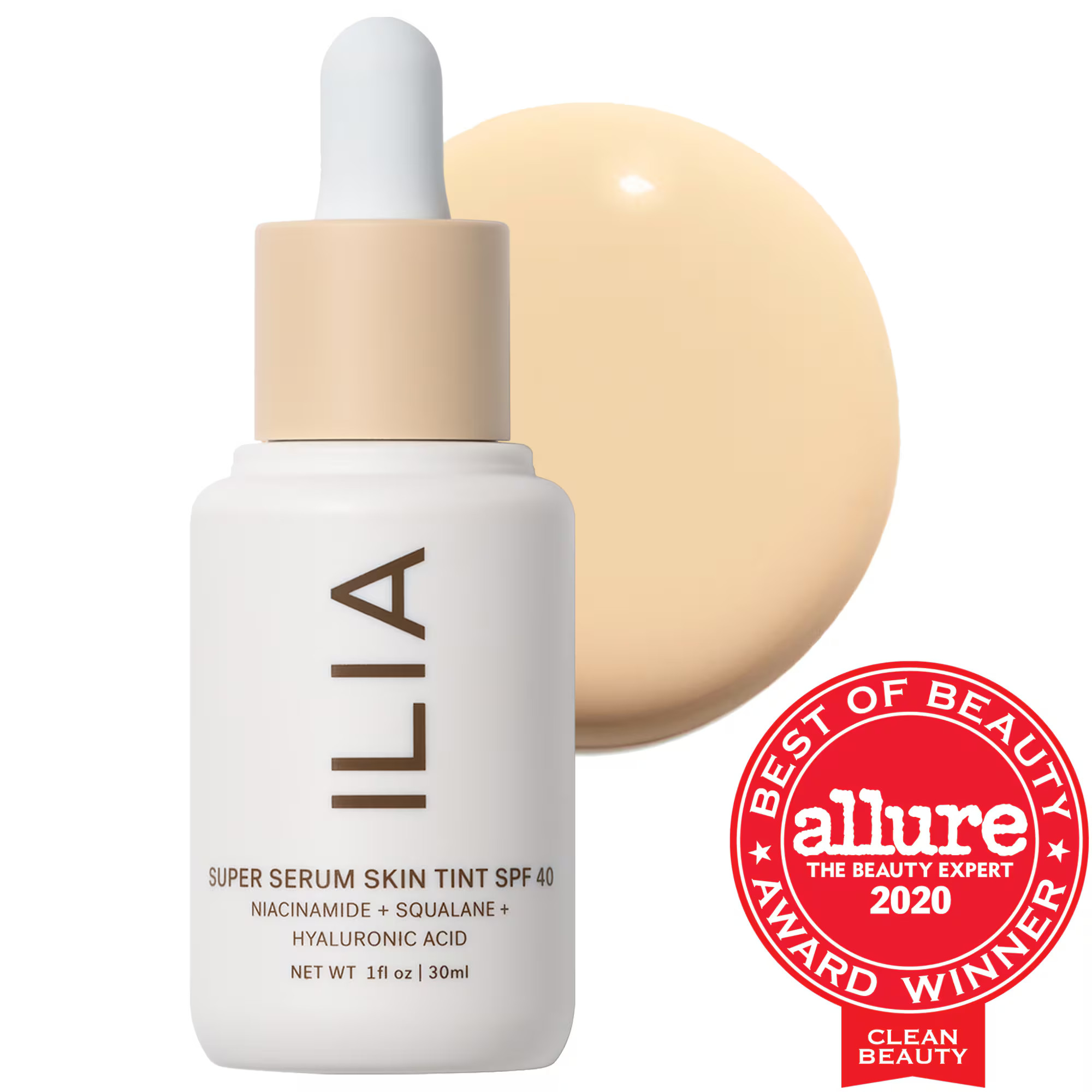 ILIA Super Serum Skin Tint SPF 40 Foundation Tulum ST2 1 fl oz/ 30 ml | Sephora (US)
