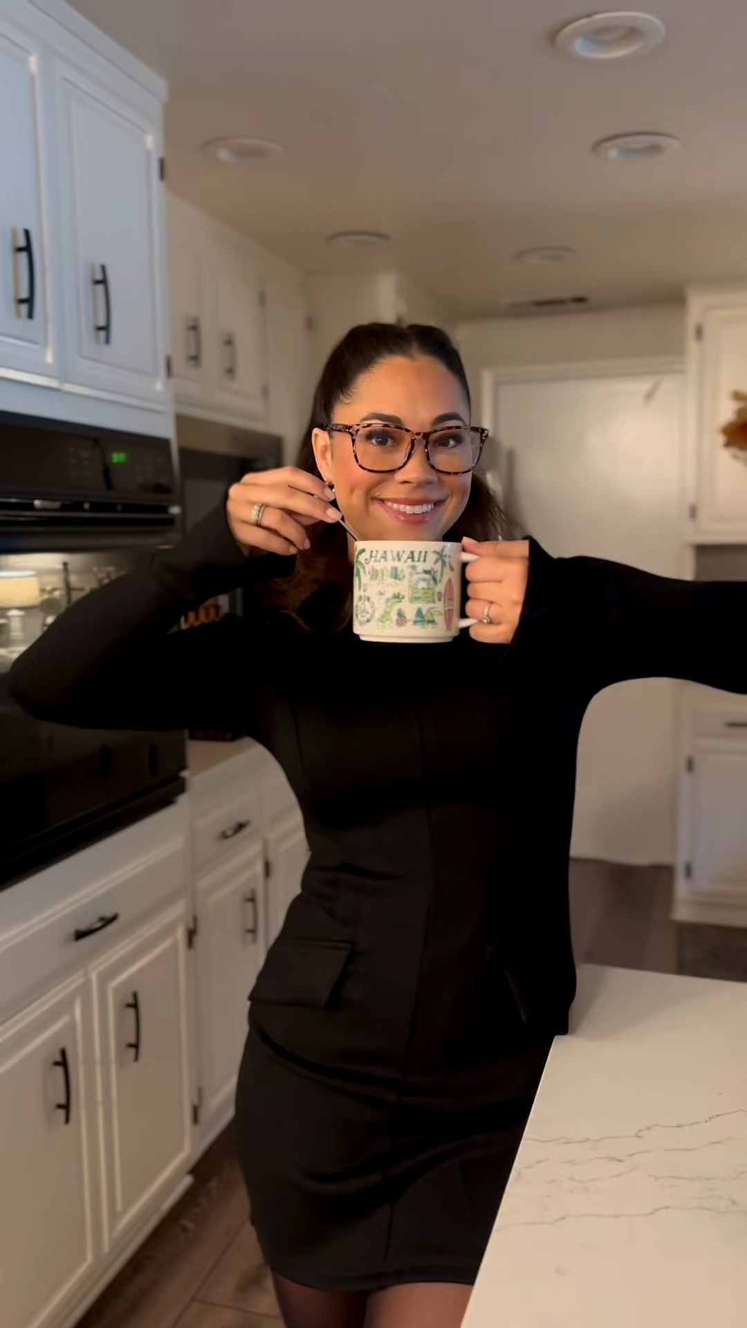 Love this little black dress find from Amazon! It’s fitted with cute pocket detail. I’m pairing with knee high boots and my favorite little black purse 

#LTKSeasonal