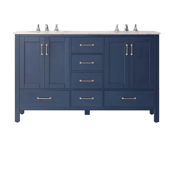 Drexler 60" Double Bathroom Vanity Set | Wayfair North America