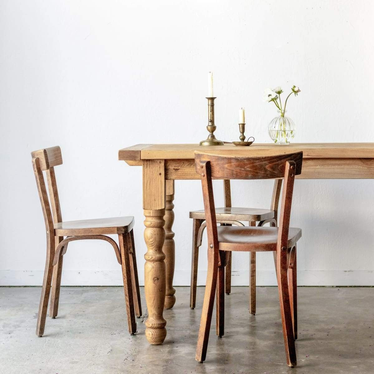 Reclaimed Wood Farm Table | Slim Edition | Elsie Green US