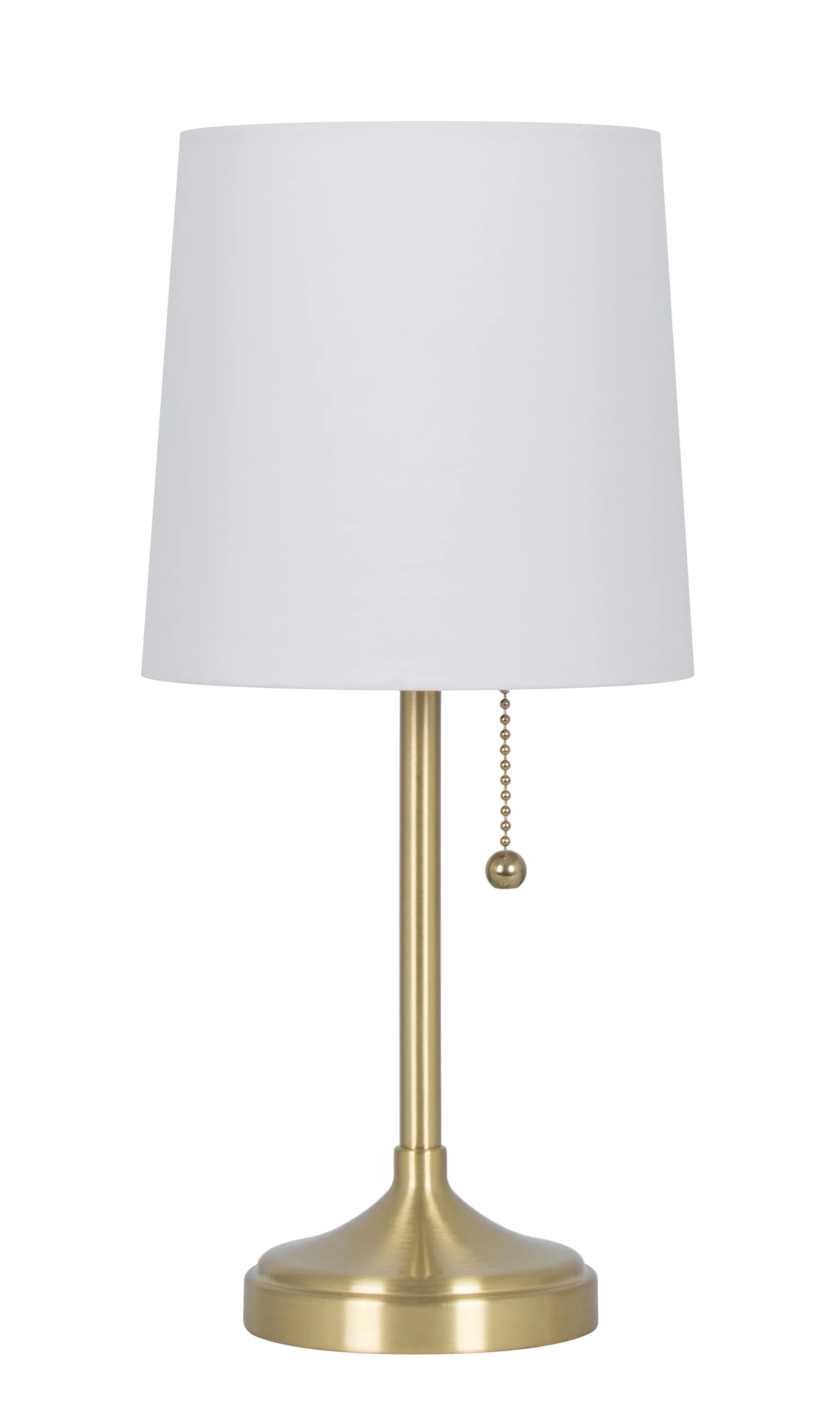 Mainstays Mini Gold Stick Table Lamp, 13.5" H | Walmart (US)