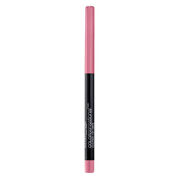 Maybelline Color Sensational Shaping Lip Liner with Self-Sharpening Tip, Palest Pink, Pale Pink, ... | Amazon (US)