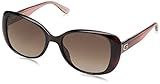 GUESS Women's Gu7554 Sunglasses, dark havana & gradient brown, 54 mm | Amazon (US)
