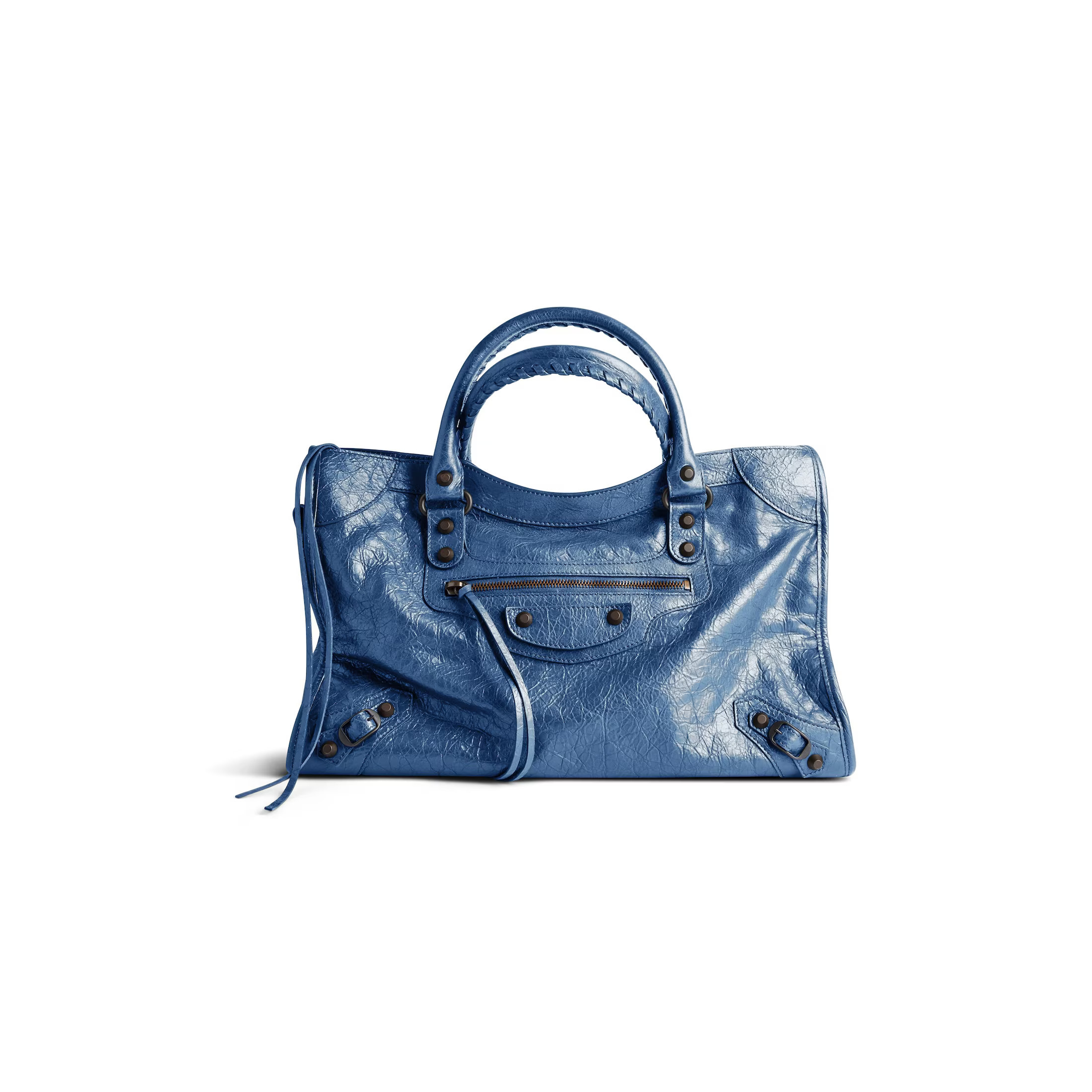 Balenciaga Le City Bag Medium - Blue - Women's | Balenciaga