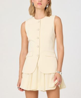 Women's Crew Neck Sleeveless Dress | Macy's