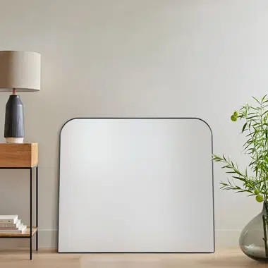 Sherman Solid Wood Flat Wall Mirror | Wayfair North America