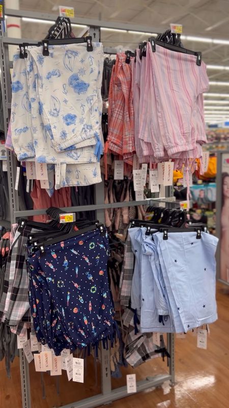 Walmart $12.98 crop pajama pants in cotton rayon, fit true to size. Loving these summery prints! #walmartfashion #joyspun 

#LTKStyleTip #LTKFindsUnder100 #LTKFindsUnder50