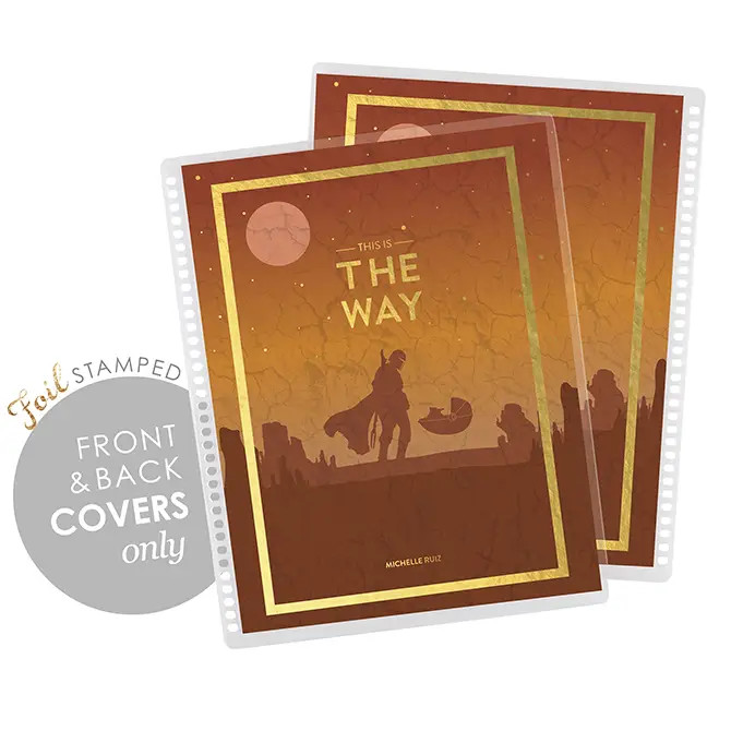 Star Wars Metallic This Is the Way Covers | Erin Condren | Erin Condren