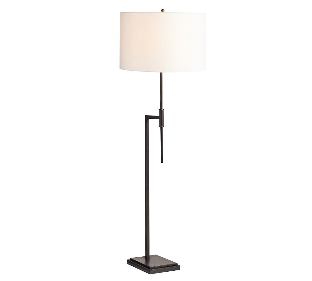Atticus Metal Floor Lamp | Pottery Barn (US)