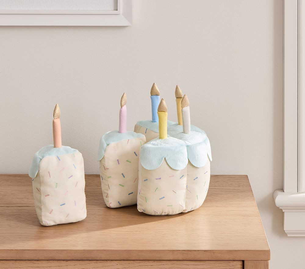 My First Birthday Cake Plush Set | Pottery Barn Kids