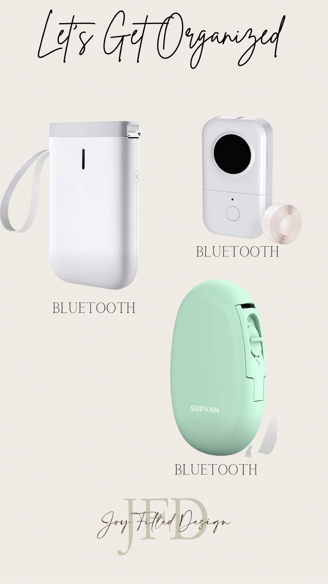 How cute are these mini Bluetooth label makers?! Labeling, organization, organizing, home organization, pantry organization, portable label maker

#LTKhome #LTKunder50