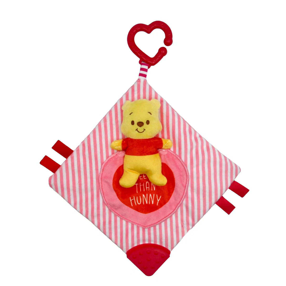 Disney Baby Winnie The Pooh Valentine Hanging Crinkle Activity Square Baby Learning Toy | Target