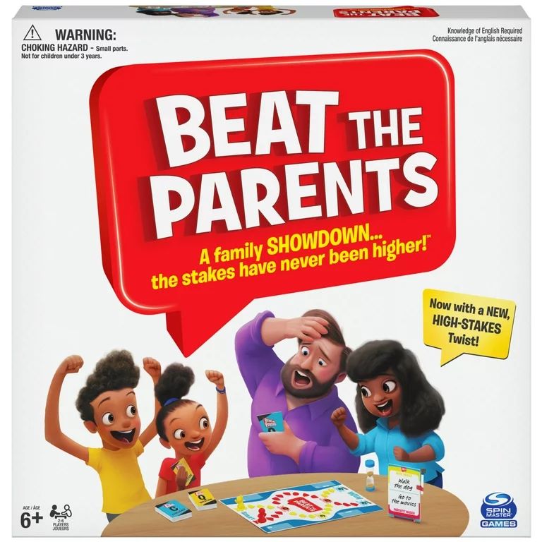 Beat the Parents Classic Family Trivia Game, Kids Vs Parents for Ages 6 and up - Walmart.com | Walmart (US)