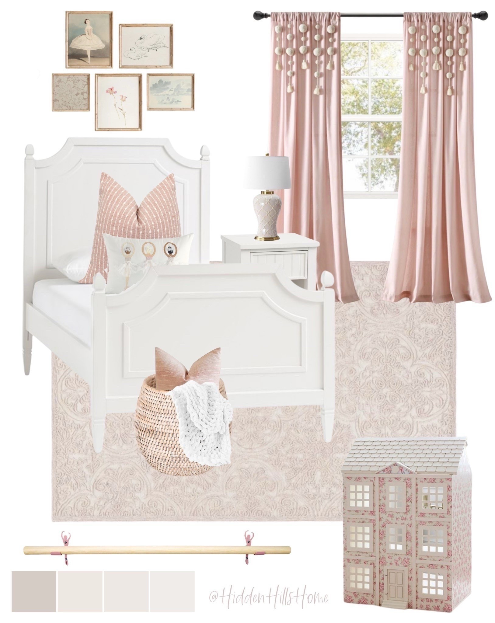 Little girls bedroom decor, girls room decor mood board, home decor, kids bedroom, pink bedroom, girls ballet bedroom, ballerina, cute girls room ideas #girlsroom



#LTKSaleAlert #LTKHome #LTKKids