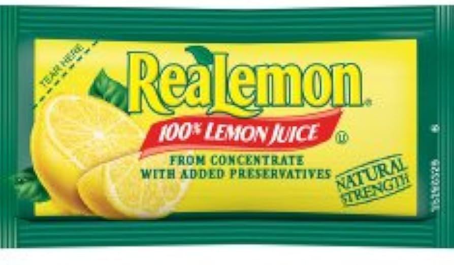 ReaLemon Lemon Juice Packets - 4 gram (25 ct.) | Amazon (US)
