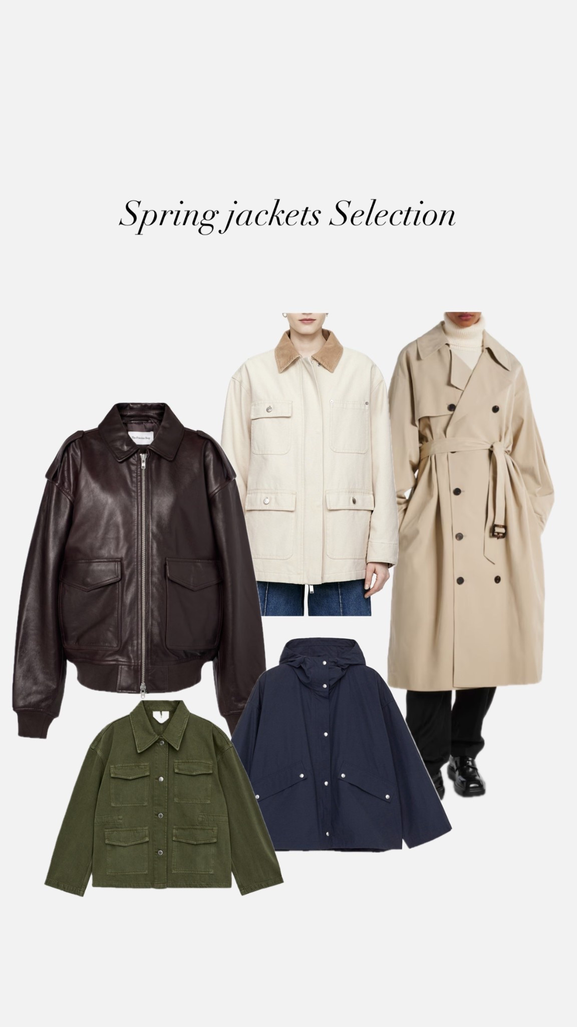 Spring jackets main trends 🤍

#LTKeurope #LTKitalia #LTKspring