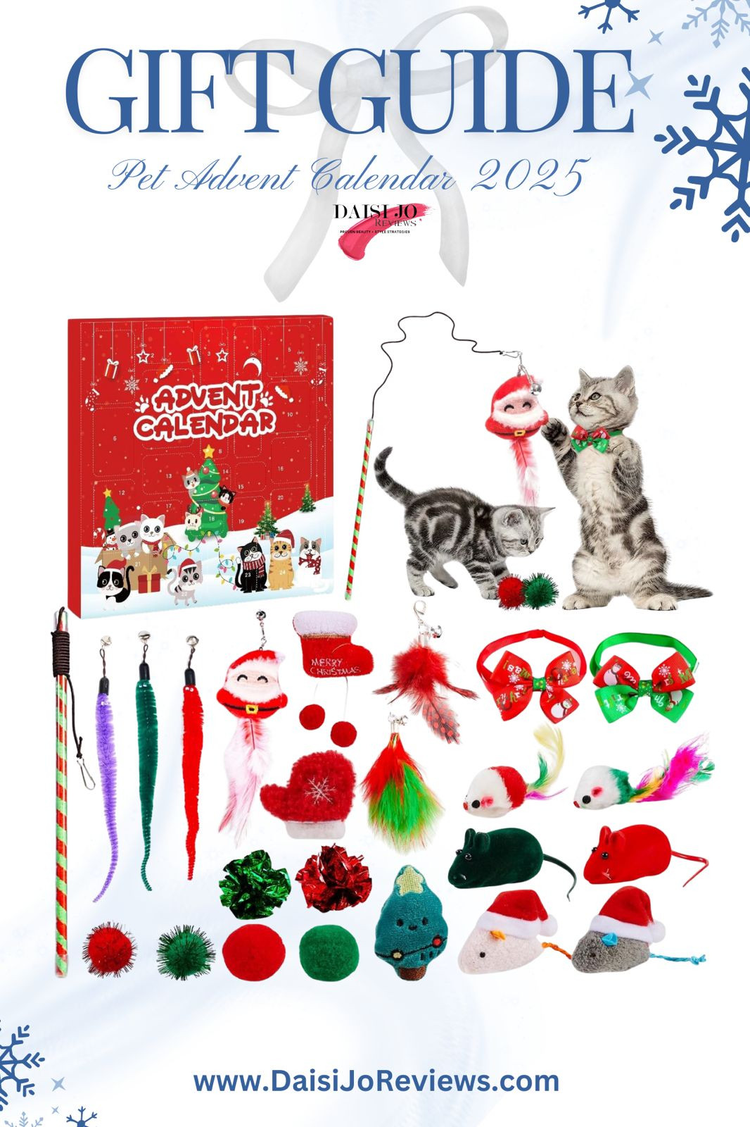 Cat Advent Calendar 2025 is the perfect way to include your furry friend in the holiday countdown. This 24-day calendar is packed with interactive toys to keep your kitten entertained all season long. Tap to shop this festive gift for your pet! #CatAdventCalendar #PetGifts #HolidayPets 

 #LTKGiftGuide #LTKHoliday #LTKSaleAlert