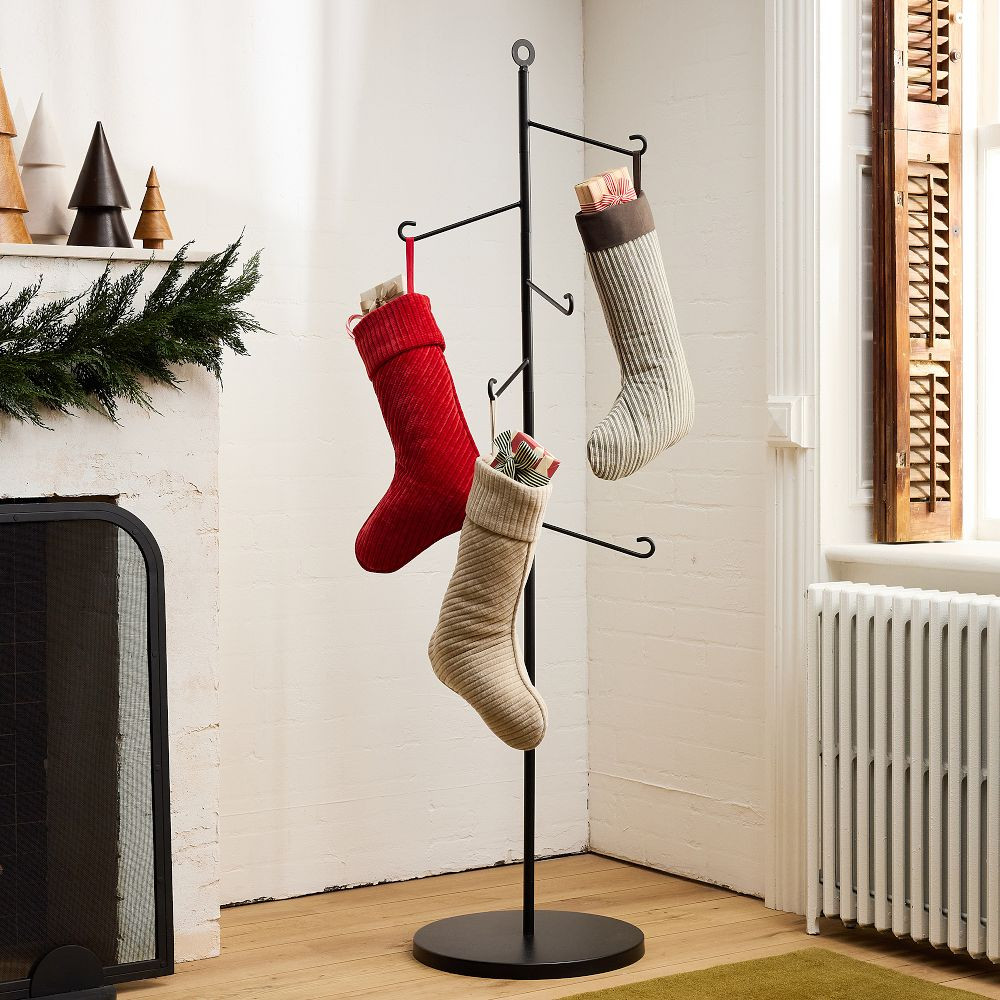 Holden Standing Stocking Holder Tree | West Elm (US)
