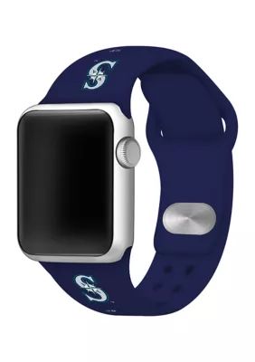 Game Time Mlb Seattle Mariners Silicone Apple Watch Band - - | Belk