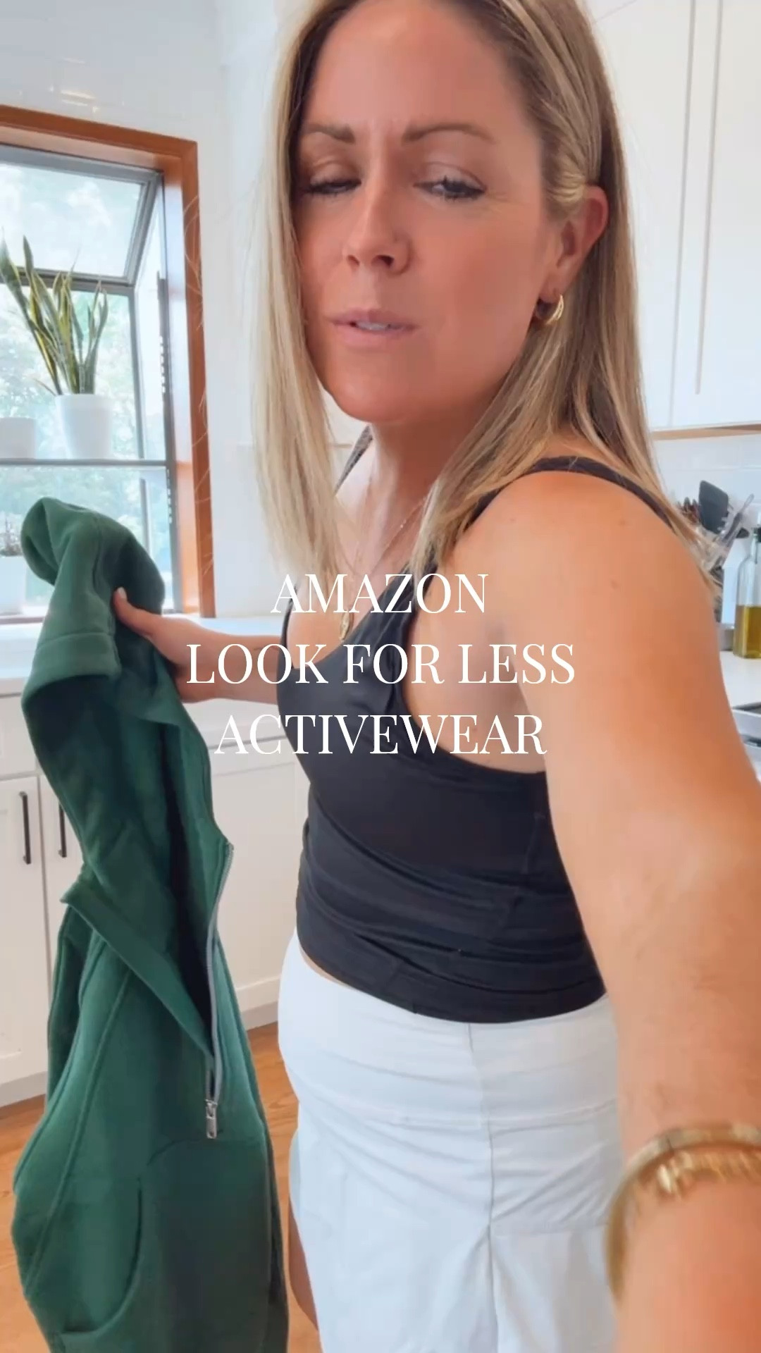Amazon Look for Less Activewear haul! Wearing a S in both the tank and the skort.

#LTKActive #LTKPetite #LTKSaleAlert
