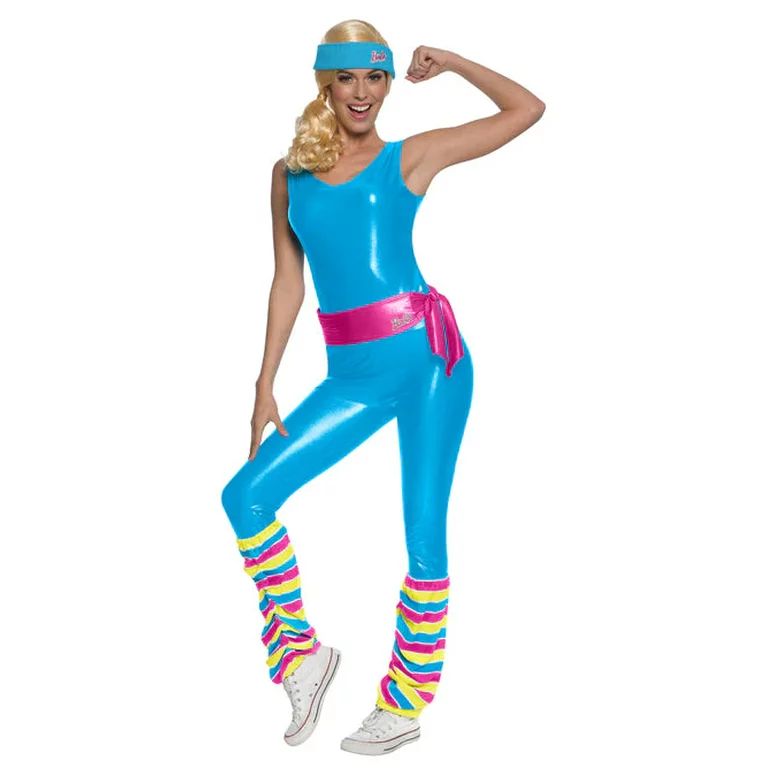Barbie Deluxe Adult Exercise Costume - Walmart.com | Walmart (US)