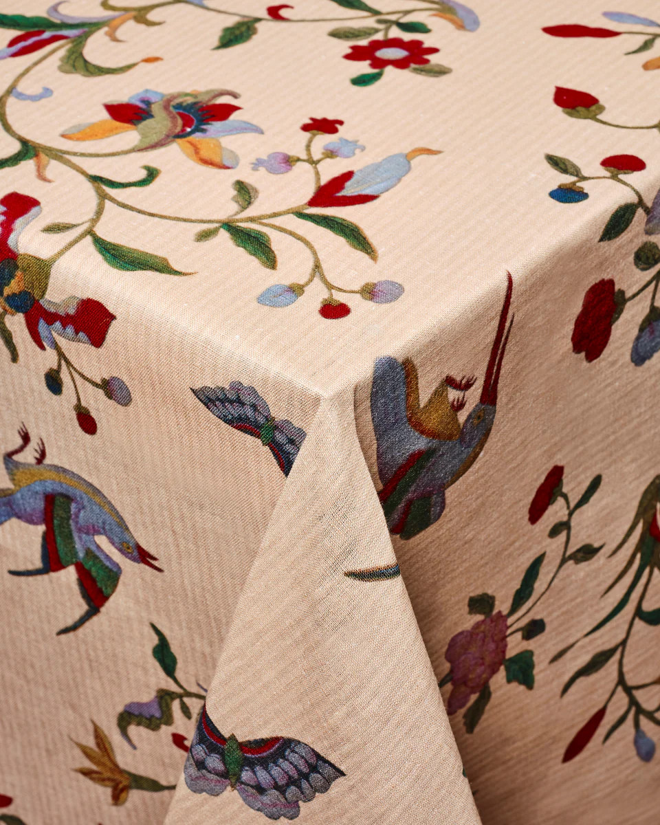 Houghton Hall Magnolia Linen Tablecloth | Cabana Magazine