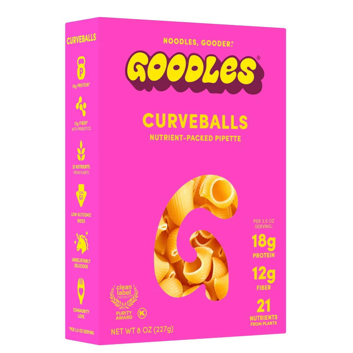 Goodles Dry Pasta Curveballs - 8 oz | Target