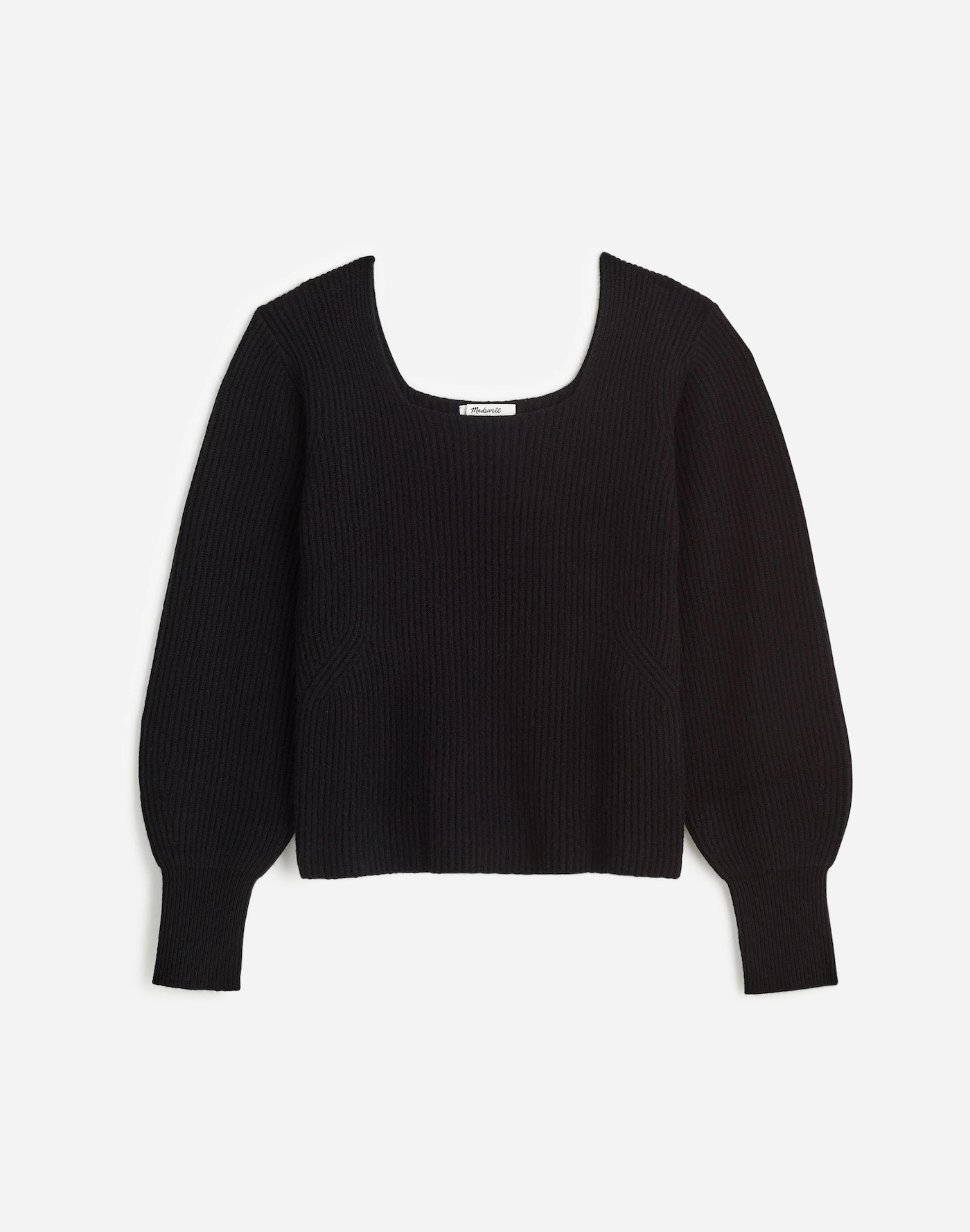 SoftWool Square-Neck Pullover Sweater | Madewell
