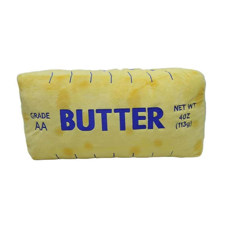 Jumbo Butter Plush, Yellow and Blue, 32", Valentine's Day by Way To Celebrate | Walmart (US)