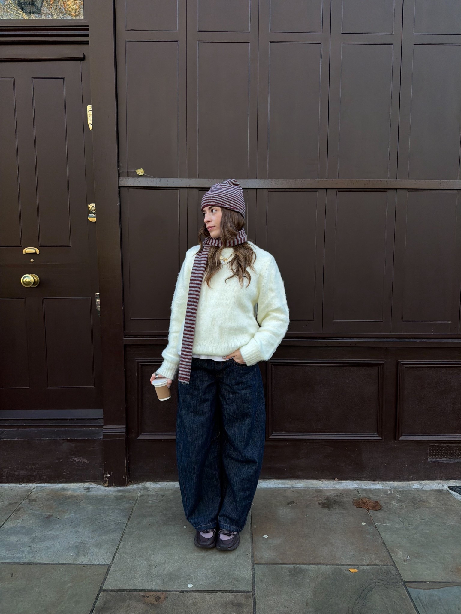 Urban outfitters jeans, baggy jeans, stripe beanie, stripe scarf, baggy jumper @urbanoutfitterseu ad 



#LTKuk #LTKstyletip #LTKwinter