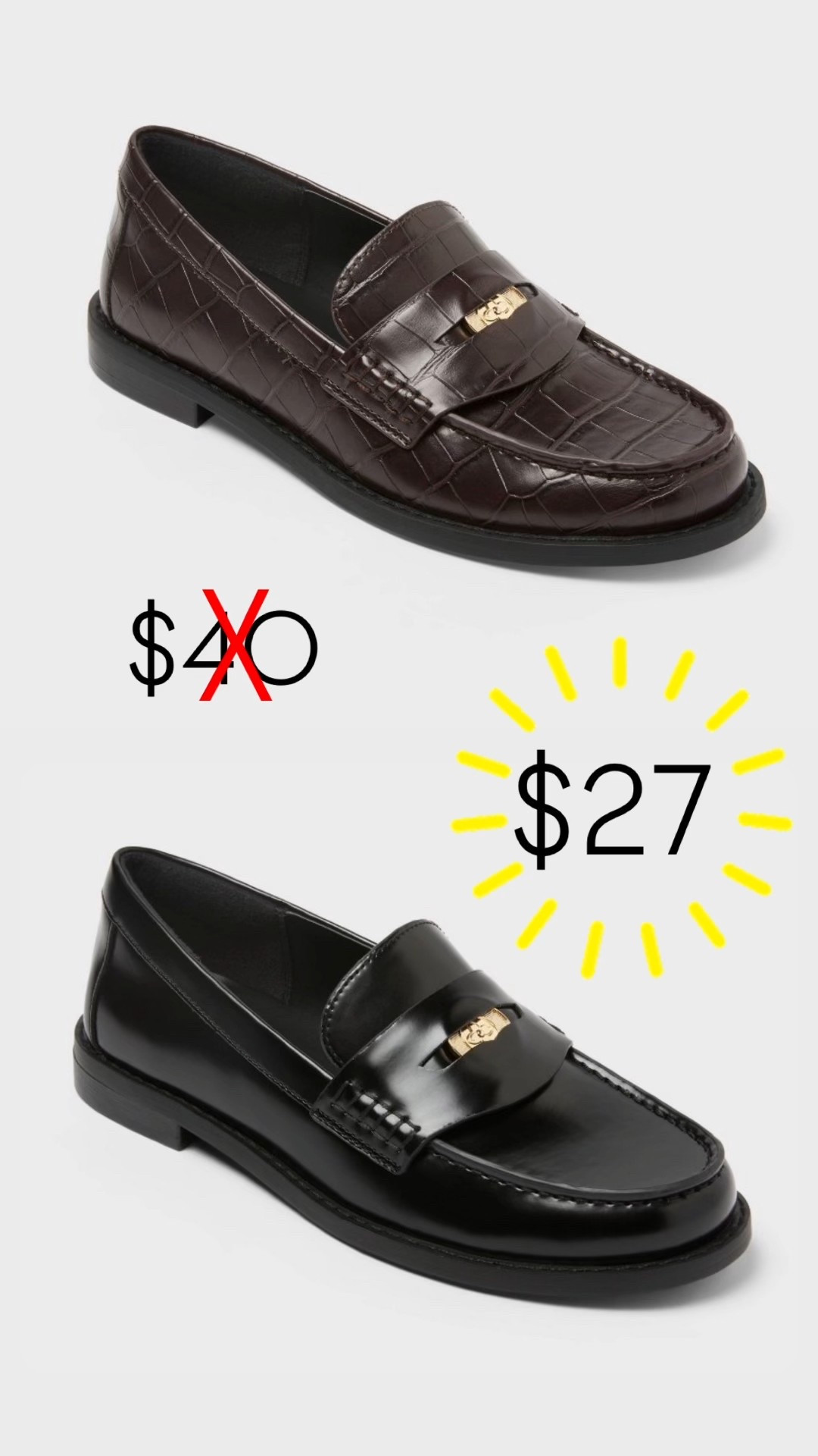@target Penny loafers are on sale today only 12/19! Trust me, you’ll wear these year round! Such a classic style! 

#LTKSaleAlert #LTKFindsUnder50