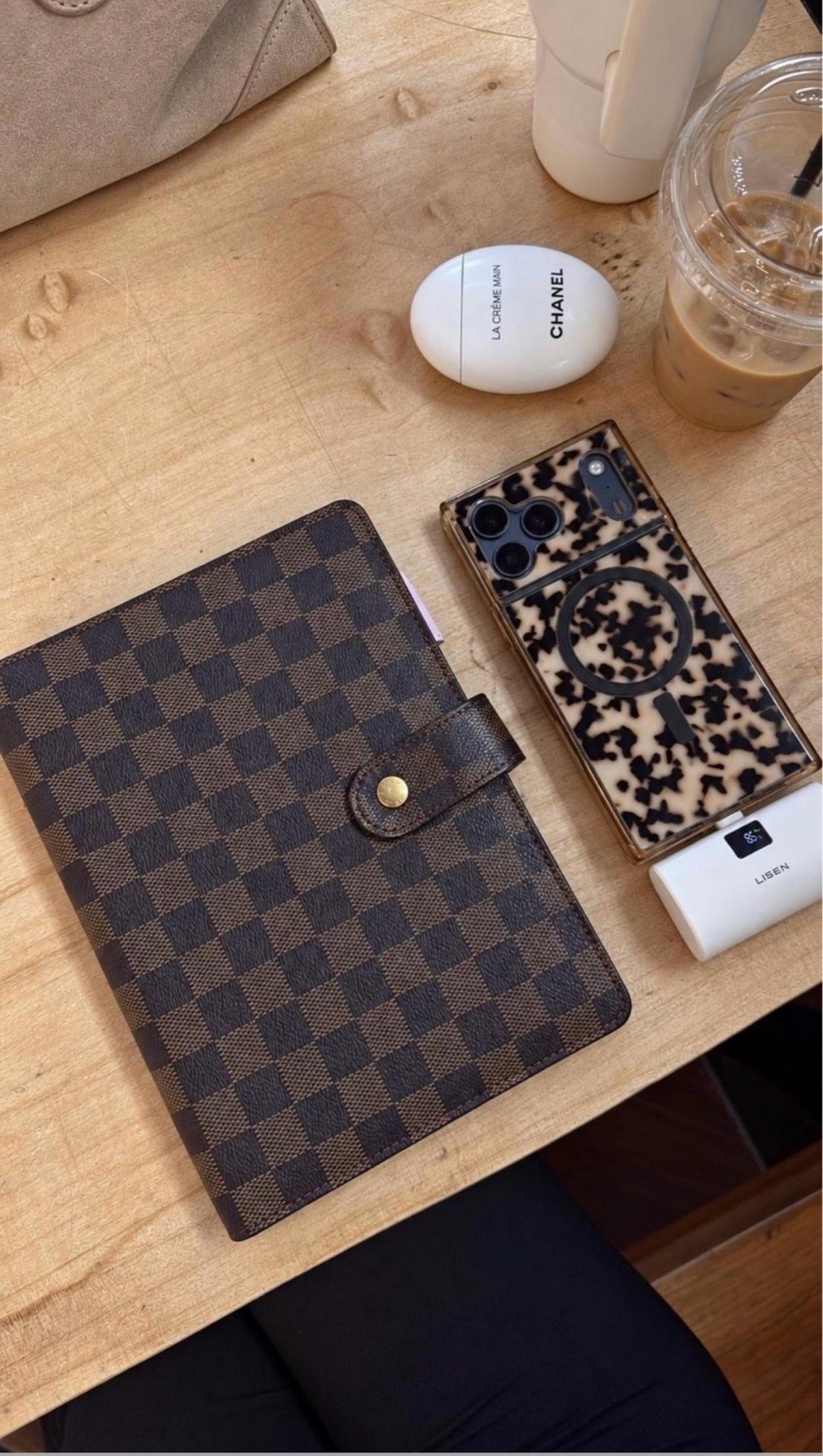 My exact planner (well lookalike!) under $30 and it has five star ratings.  So so so good! 
Also linking my inserts that I love.  
Linking also my favorite portable charger that charges so fasttttt 
My phone case is from iPhone 15 up to all the newer models. Love it. It’s a head turner and kept my phone safe over many many drops! Tested and approved