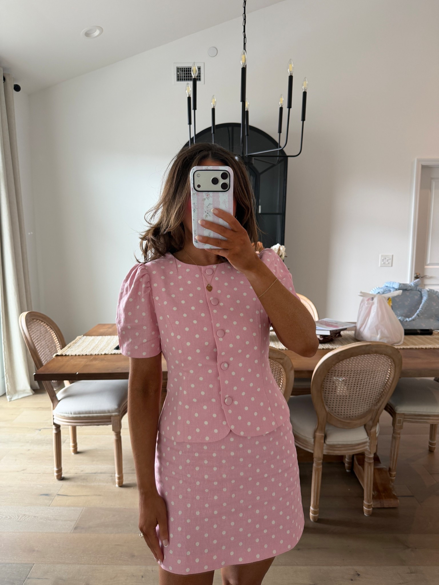 Wore this to my bffs bridal shower today. Soooo cute. In. Small in both  

#LTKootd