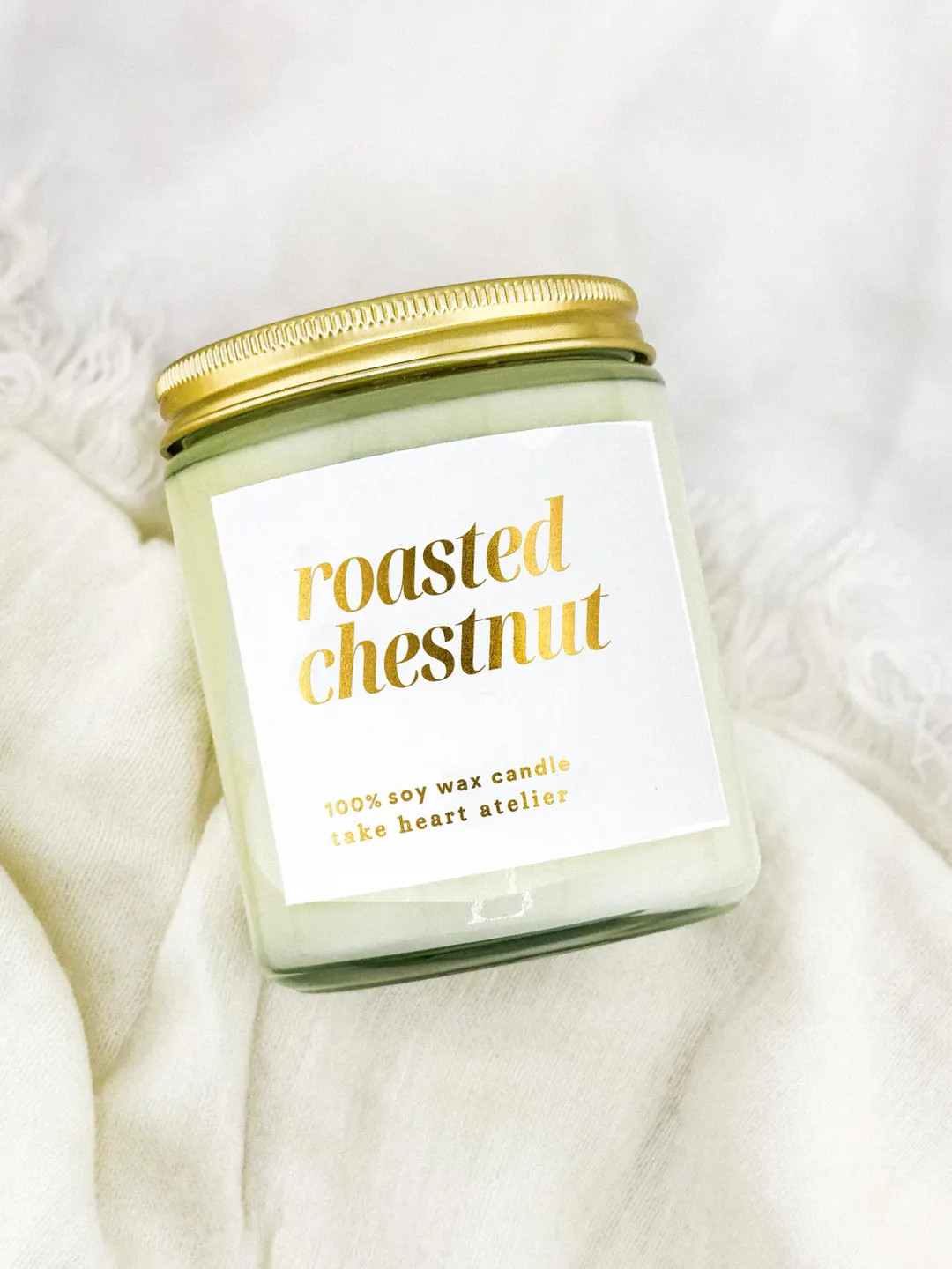 Christmas Holiday 100% Soy Wax Candle Roasted Chestnut - Etsy | Etsy (US)