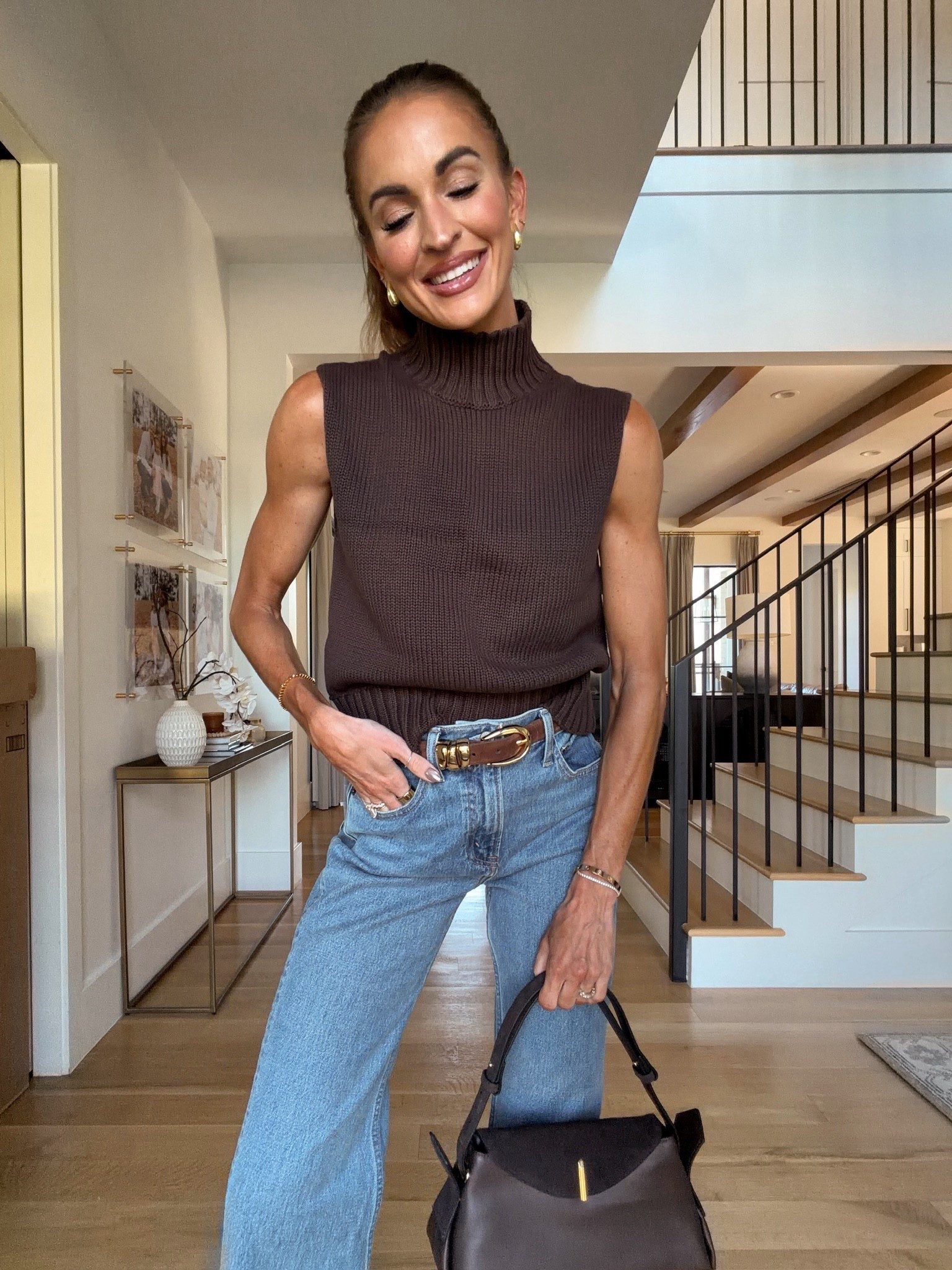 love love love this chocolate brown sweater tank! 🤎 want it in all the colors 😍

#LTKootd #LTKFindsUnder100 #LTKmomlife