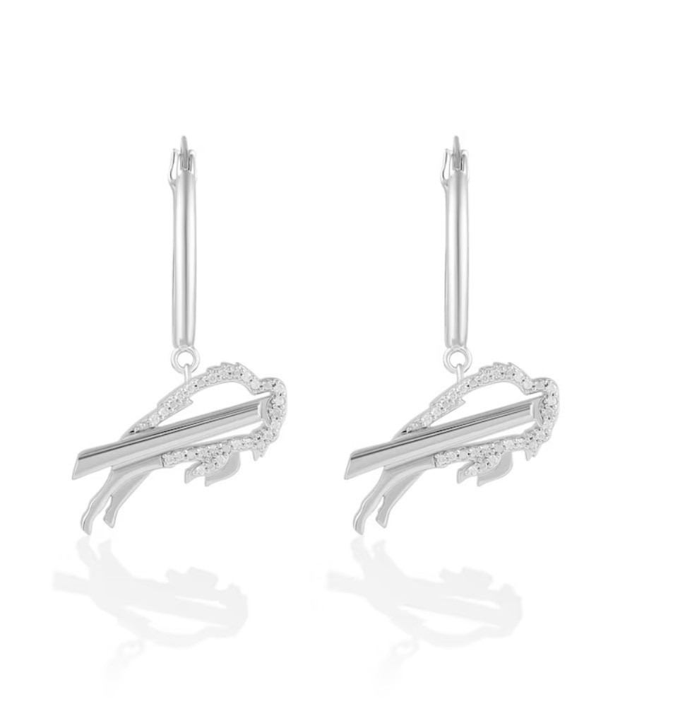 30% off! Beautiful sterling Buffalo Bills football earrings from Kay's— click the link 

#LTKSeasonal #LTKSpringSale