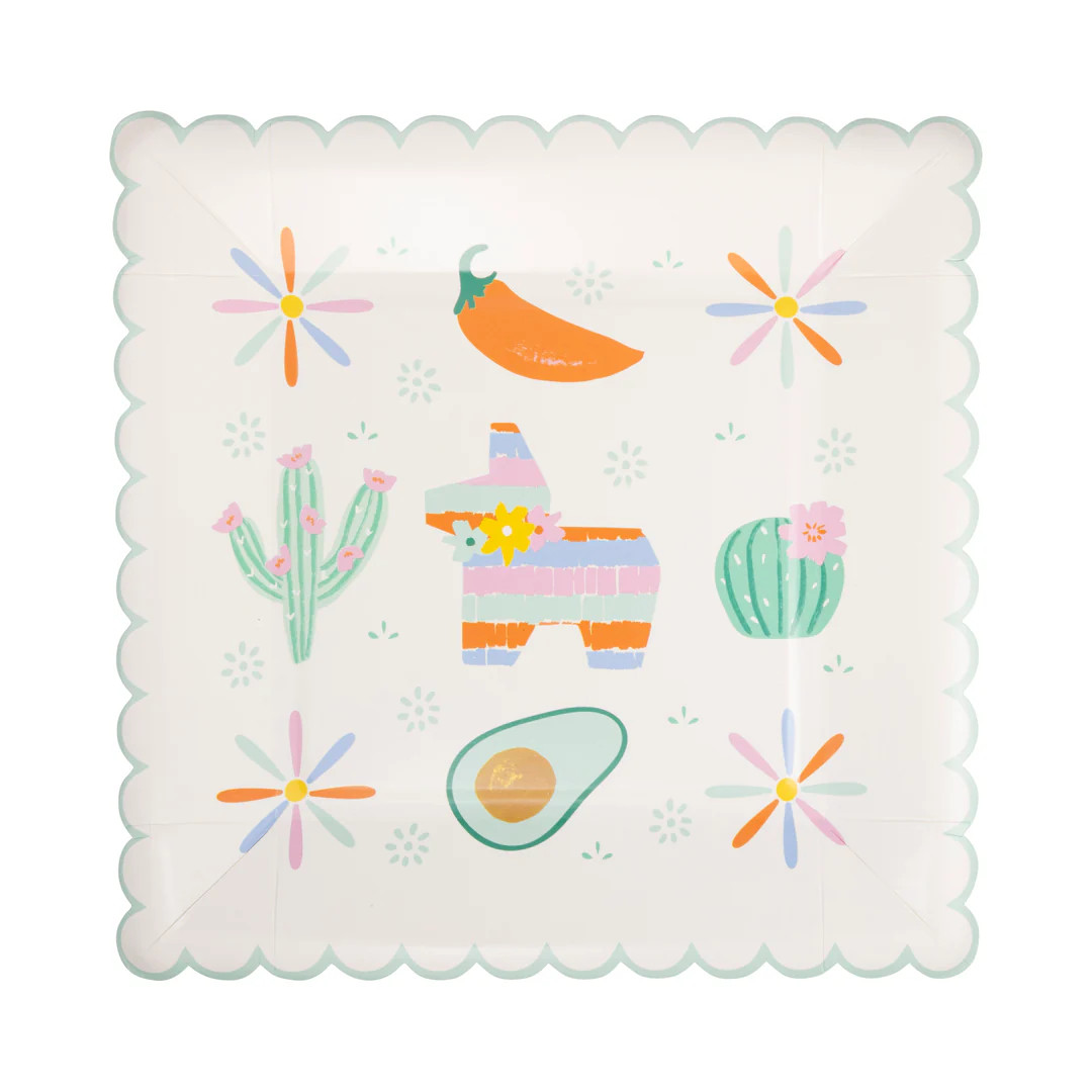 Fiesta Icons 8" Plate | My Mind's Eye