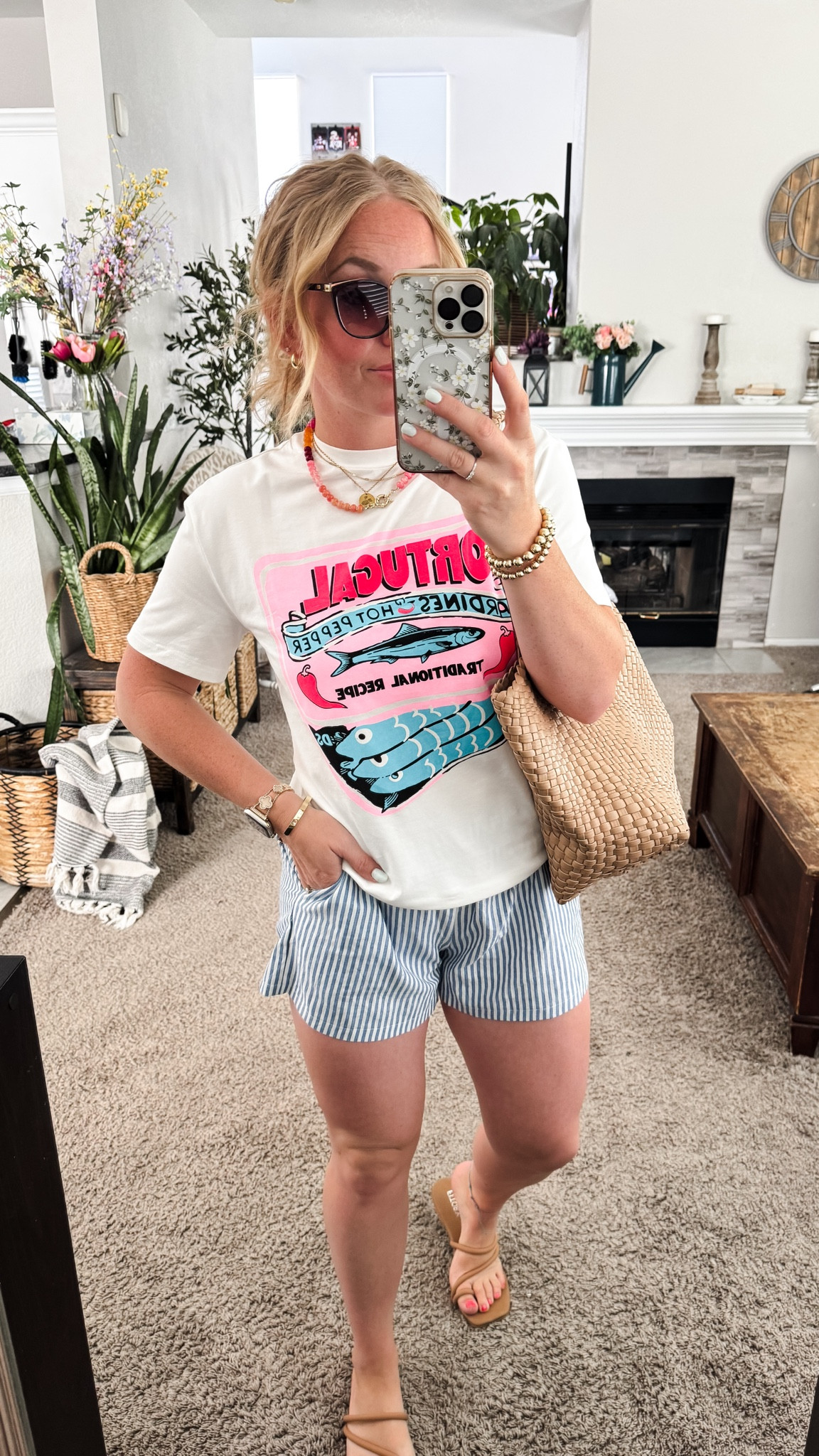 Summer outfit idea from amazon — coastal graphic tee, striped boxer shorts, tote bag, and sandals 






Amazon outfits, summer outfit inspo, outfit ideas, casual outfits amazon, amazon outfits every day, outfit ideas 2026, summer outfits, Memorial Day sale

#LTKootd #LTKSaleAlert #LTKPetite