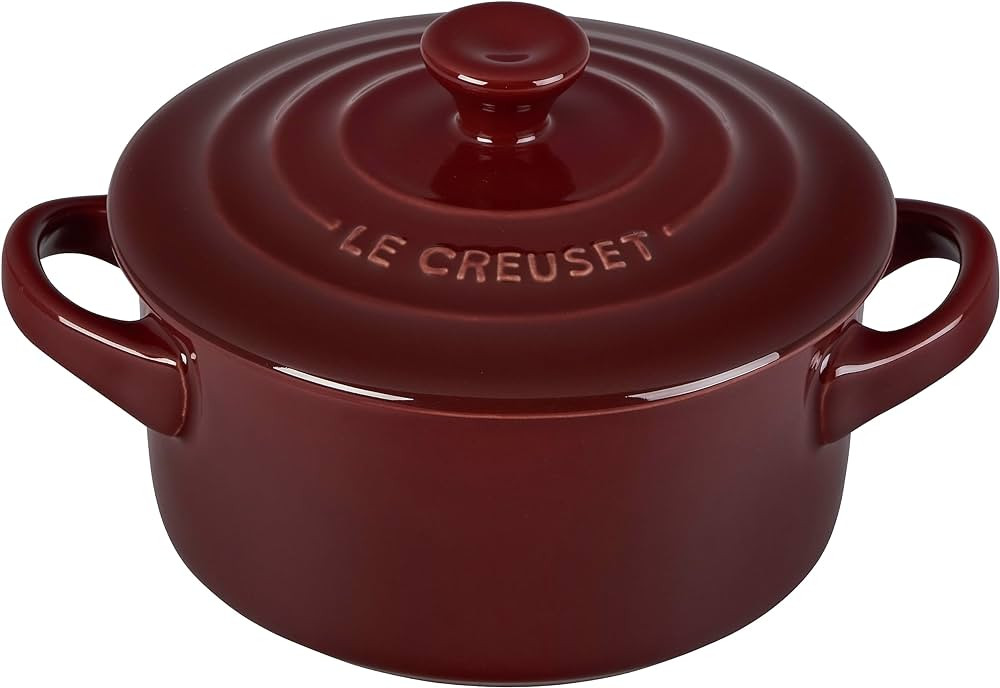 Le Creuset Stoneware Mini Round Cocotte, 8 oz., Rhone | Amazon (US)