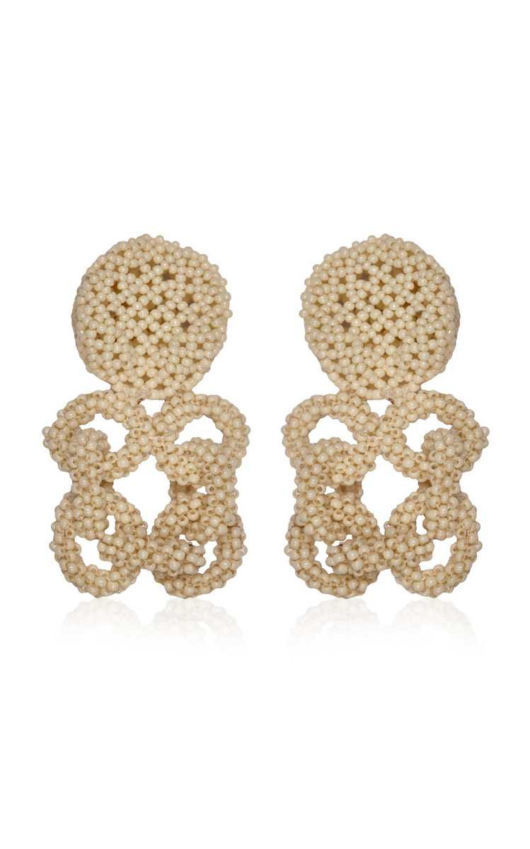 Glass Beaded Mystic Appeal Earrings | Moda Operandi (Global)