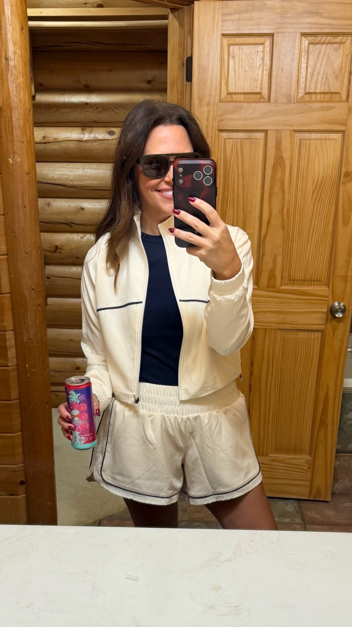 Love my new set I got in Sedona at Scott Grace Boutique! I found them online for yall! My colorway is low on stock but I love the navy and burgundy as well! 

If you are in Sedona, check out Scott Grace Boutique! So many cute things!