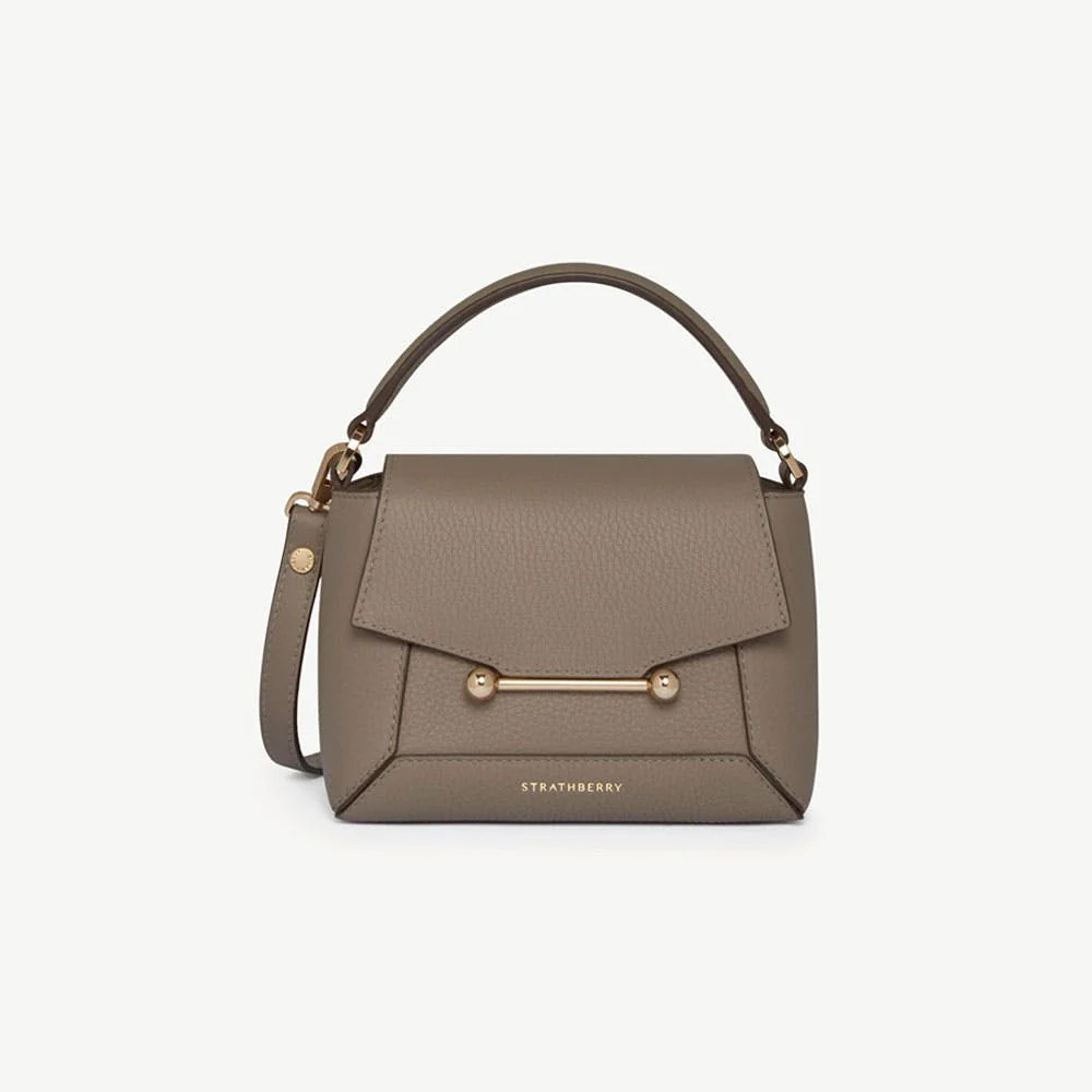 Strathberry - Mosaic Nano - Grey / Taupe | Strathberry